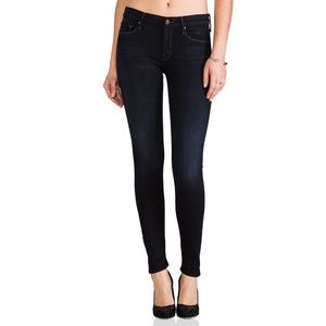MOTHER The Looker Skinny Jeans Coffee Tea or Me 31
